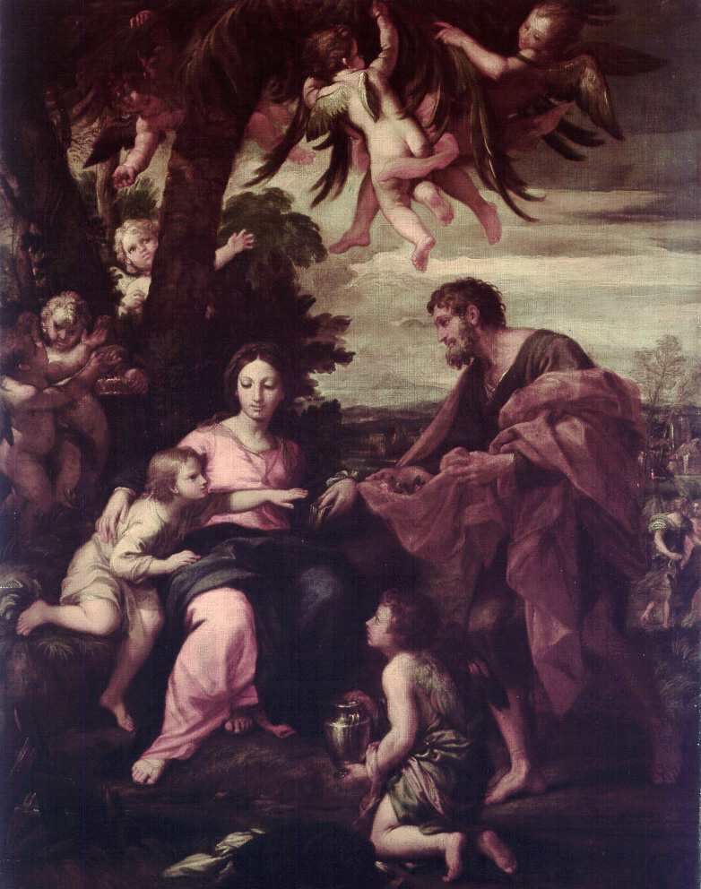 Riposo nella fuga in Egitto Musei di Genova